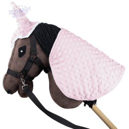 Derka i nauszniki Skippi dla Hobby Horse - różowa- prezent na dzień dziecka