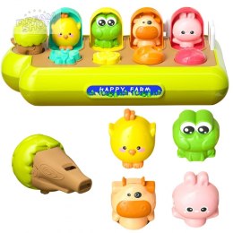 WOOPIE BABY Zabawka Edukacyjna Wyskakujące Zwierzątka Szczęśliwa Farma POP-UP