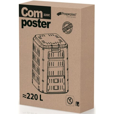 KOMPOSTOWNIK OGRODOWY COMPOGREEN 220L