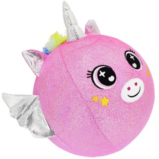 PIŁKA EMOJI 23CM JEDNOROŻEC RÓŻOWA