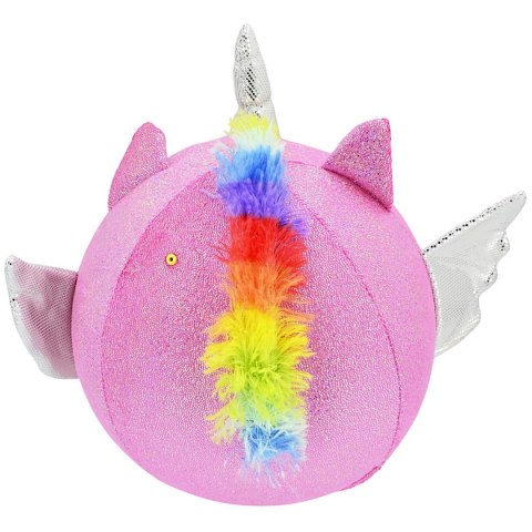 PIŁKA EMOJI 23CM JEDNOROŻEC RÓŻOWA