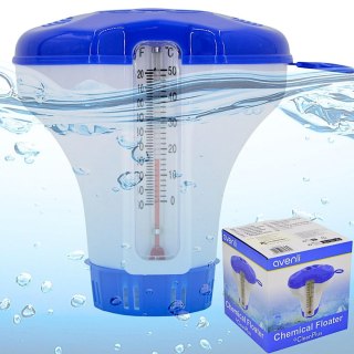 TERMOMETR Z DYSPENSEREM CHEMII BASENOWEJ 12CM 290618