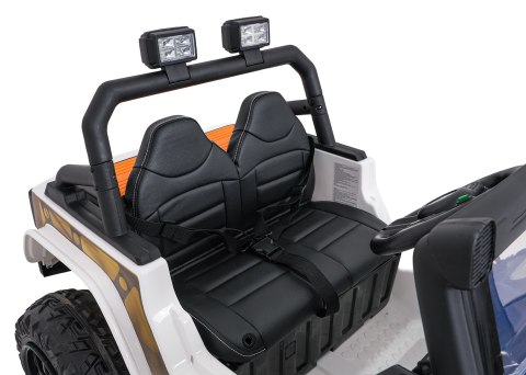 Pojazd Jeep Monster Biały