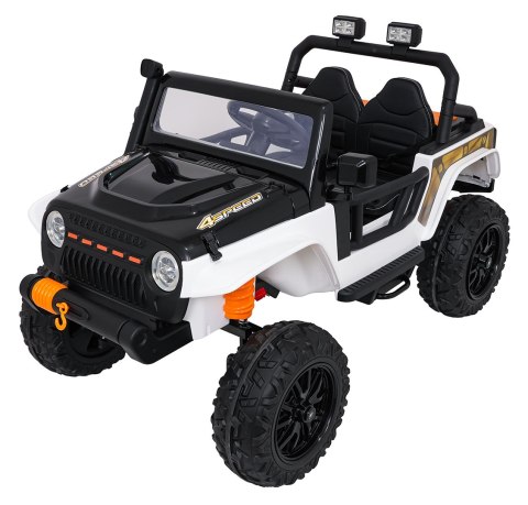 Pojazd Jeep Monster Biały