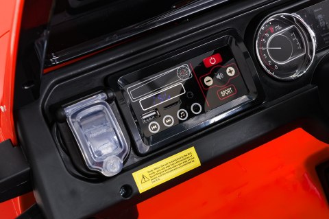 Pojazd Jeep Wrangler Rubicon LIFT Pomarańczowy