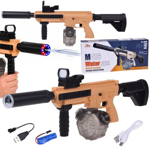 Elektryczny Karabin na Wodę M416 pistolet AUTOMAT - daleki zasięg ZA6162