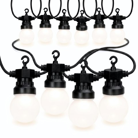 GIRLANDA OGRODOWA PARTY LIGHTS 20LED G50 TIMER MOŻLIWOŚĆ ŁĄCZENIA
