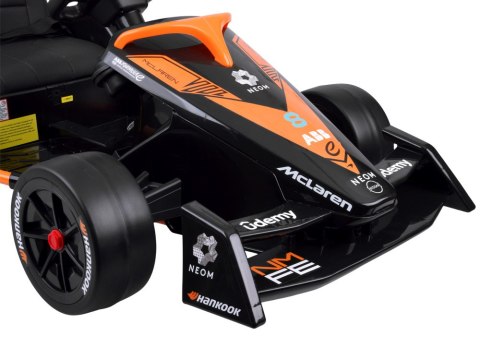 Bolid na akumulator wyścigówka dla dziecka Formuła E McLaren NEOM PA0346