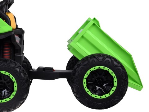 Auto na akumulator dla dziecka dwuosobowy BUGGY 4x4 przyczepa PA0342