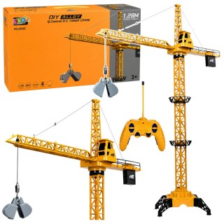 Dźwig Żuraw Budowlany Zdalnie Sterowany RC Przewodowy Obrót 360° 71 cm