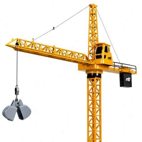 Dźwig Żuraw Budowlany Zdalnie Sterowany RC Przewodowy Obrót 360° 71 cm