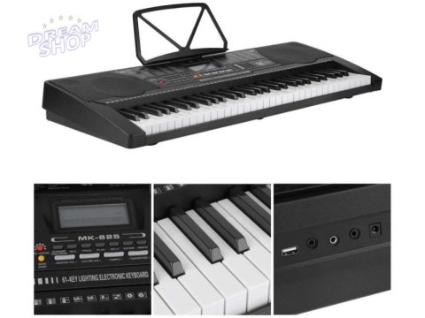 Keyboard MK-825 - organy Z Funkcją Nauki Gry Keyboard MK-825 - organy Z Funkcją Nauki Gry