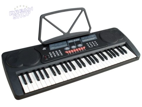 Keyboard Organy 54 Klawisze Zasilacz Mikrofon MK-632 Keyboard Organy 54 Klawisze Zasilacz Mikrofon MK-632