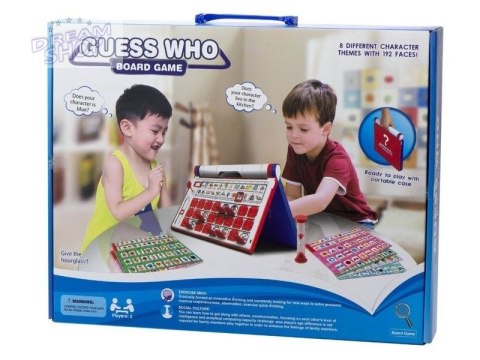 Tablica Edukacyjna "Guess Who" Gra Pamięciowa "Zgadnij Kto?" 8 Plansz Tablica Edukacyjna "Guess Who" Gra Pamięciowa "Zgadnij Kto?" 8 Plansz