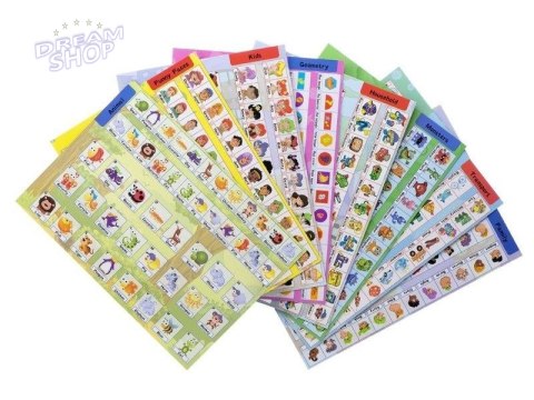 Tablica Edukacyjna "Guess Who" Gra Pamięciowa "Zgadnij Kto?" 8 Plansz Tablica Edukacyjna "Guess Who" Gra Pamięciowa "Zgadnij Kto?" 8 Plansz