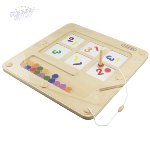 MASTERKIDZ Tablica Magnetyczna Nauka Liczenia MASTERKIDZ Tablica Magnetyczna Nauka Liczenia