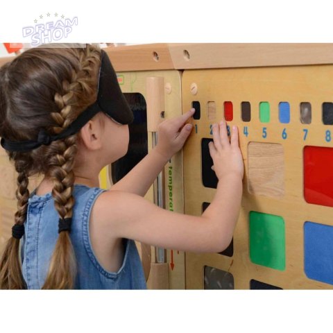 Tablica Edukacyjna Rozpoznawanie Materiałów Zmysł Dotyku Tablica Edukacyjna Rozpoznawanie Materiałów Zmysł Dotyku