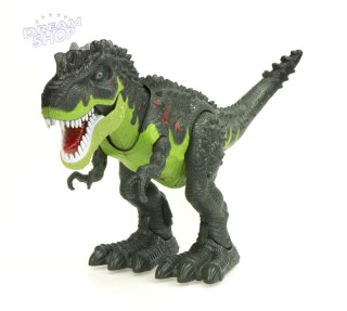 Dinozaur T-REX elektroniczny chodzi ryczy zielony