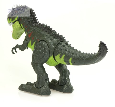 Dinozaur T-REX elektroniczny chodzi ryczy zielony Dinozaur T-REX elektroniczny chodzi ryczy zielony