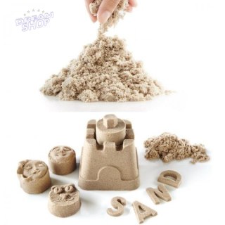 Piasek kinetyczny 1kg w woreczku naturalny beżowy