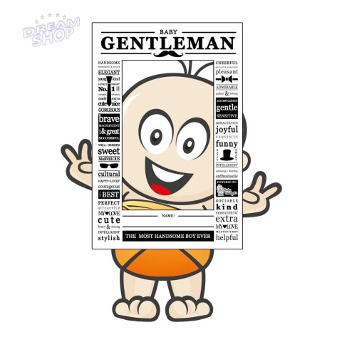 Baby Gentleman - Body - Rozmiar 68
