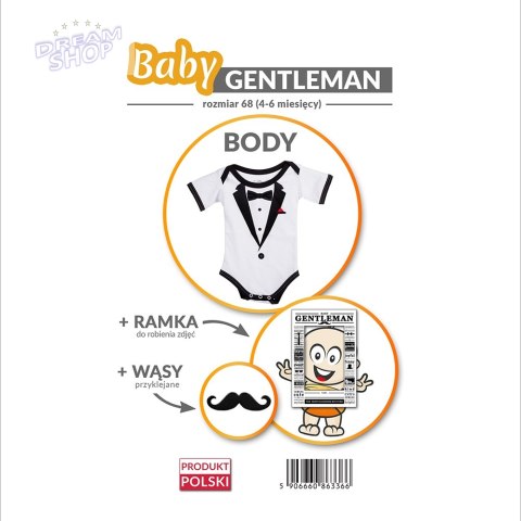 Baby Gentleman - Body - Rozmiar 68