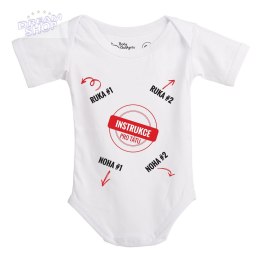 Baby Instructions - Body z instrukcją dla Taty (CZ)