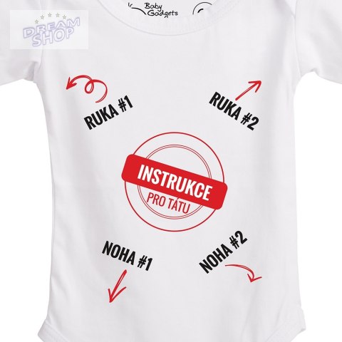 Baby Instructions - Body z instrukcją dla Taty (CZ) Baby Instructions - Body z instrukcją dla Taty (CZ)