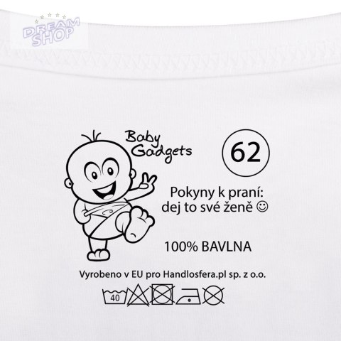 Baby Instructions - Body z instrukcją dla Taty (CZ) Baby Instructions - Body z instrukcją dla Taty (CZ)