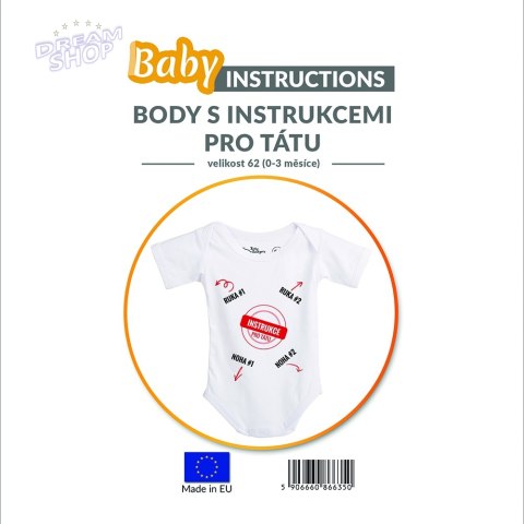 Baby Instructions - Body z instrukcją dla Taty (CZ) Baby Instructions - Body z instrukcją dla Taty (CZ)