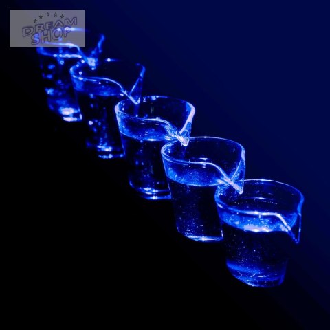 Domino Shots Deluxe kieliszki zestaw podstawka LED Domino Shots Deluxe kieliszki zestaw podstawka LED