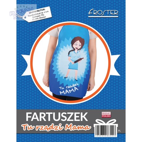 Fartuszek Tu rządzi Mama fartuch Mamy Dzień Matki Fartuszek Tu rządzi Mama fartuch Mamy Dzień Matki
