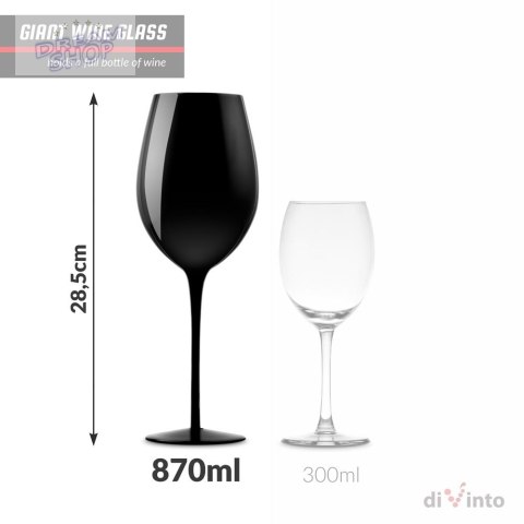 Gigantyczny Kieliszek diVinto Walentynki dla niej Gigantyczny Kieliszek diVinto Walentynki dla niej