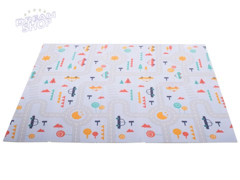 Mata edukacyjna dla dzieci ulica/las 177x198x0,8cm Mata edukacyjna dla dzieci ulica/las 177x198x0,8cm