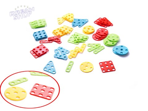 Puzzle Klocki w walizce + wkrętarka 258 el. Puzzle Klocki w walizce + wkrętarka 258 el.