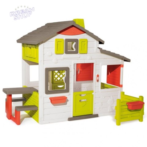 SMOBY Domek Ogrodowy Neo Friends z Ogródkiem i stolikiem SMOBY Domek Ogrodowy Neo Friends z Ogródkiem i stolikiem