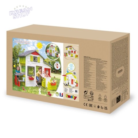 SMOBY Domek Ogrodowy Neo Friends z Ogródkiem i stolikiem SMOBY Domek Ogrodowy Neo Friends z Ogródkiem i stolikiem