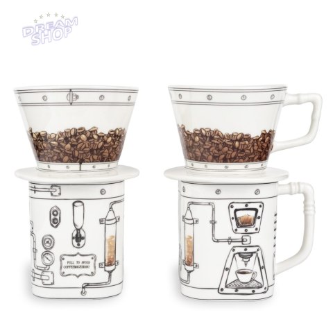 Coffeemageddon Dripper Kubek ceramiczny kawy drip