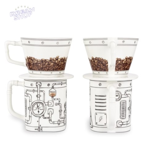 Coffeemageddon Dripper Kubek ceramiczny kawy drip
