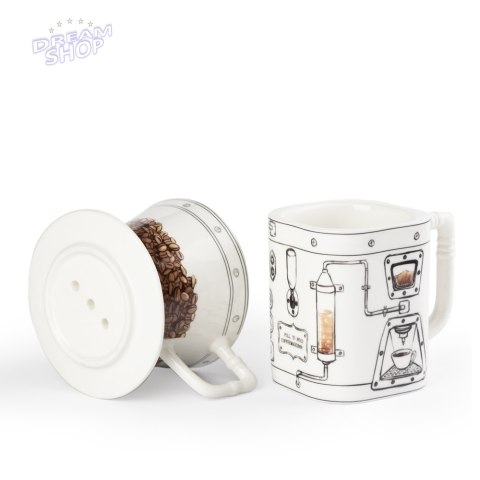 Coffeemageddon Dripper Kubek ceramiczny kawy drip