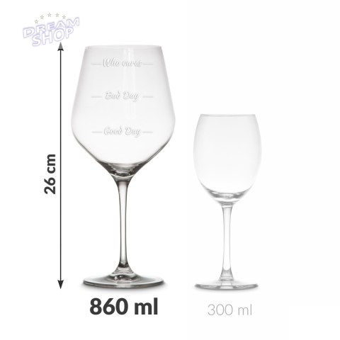 Etui na wino z kieliszkami Who cares rocznica ślub Etui na wino z kieliszkami Who cares rocznica ślub