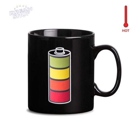 Gigantyczny Kubek Bateria termoaktywny termoczuły Gigantyczny Kubek Bateria termoaktywny termoczuły