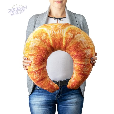 Grzejący Croissant Gigantyczny Rogal na Walentynki Grzejący Croissant Gigantyczny Rogal na Walentynki
