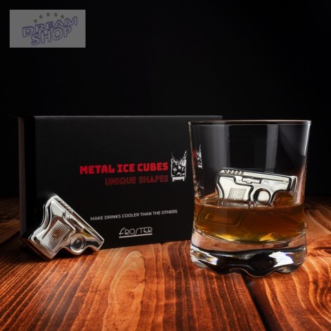 Kamienie do whisky drinków napojów Pistolety 2szt Kamienie do whisky drinków napojów Pistolety 2szt