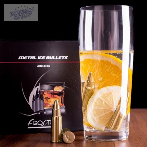 Metalowe Pociski do Drinków - Złote Metalowe Pociski do Drinków - Złote