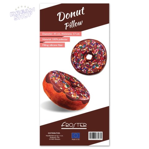 Poduszka Gigantyczny Donut dla dziewczyny żony Poduszka Gigantyczny Donut dla dziewczyny żony