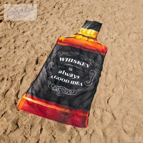 Ręcznik Butelka whisky prezent dla faceta chłopaka Ręcznik Butelka whisky prezent dla faceta chłopaka