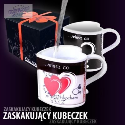 Zaskakujący Kubeczek prezent Walentynki niej niego Zaskakujący Kubeczek prezent Walentynki niej niego