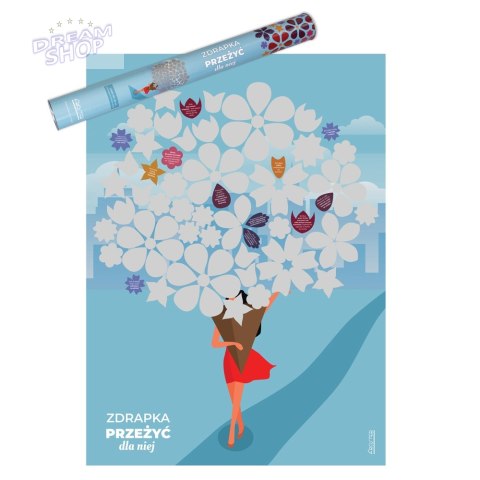 Zdrapka Przeżyć dla Niej dziewczyny plakat prezent Zdrapka Przeżyć dla Niej dziewczyny plakat prezent