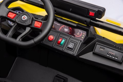 Pojazd Buggy TURBO 23 Żółty